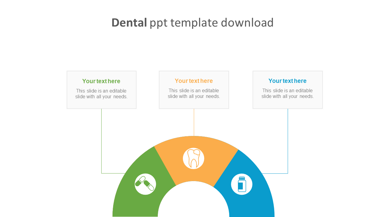 Dental PPT Template Download Slide